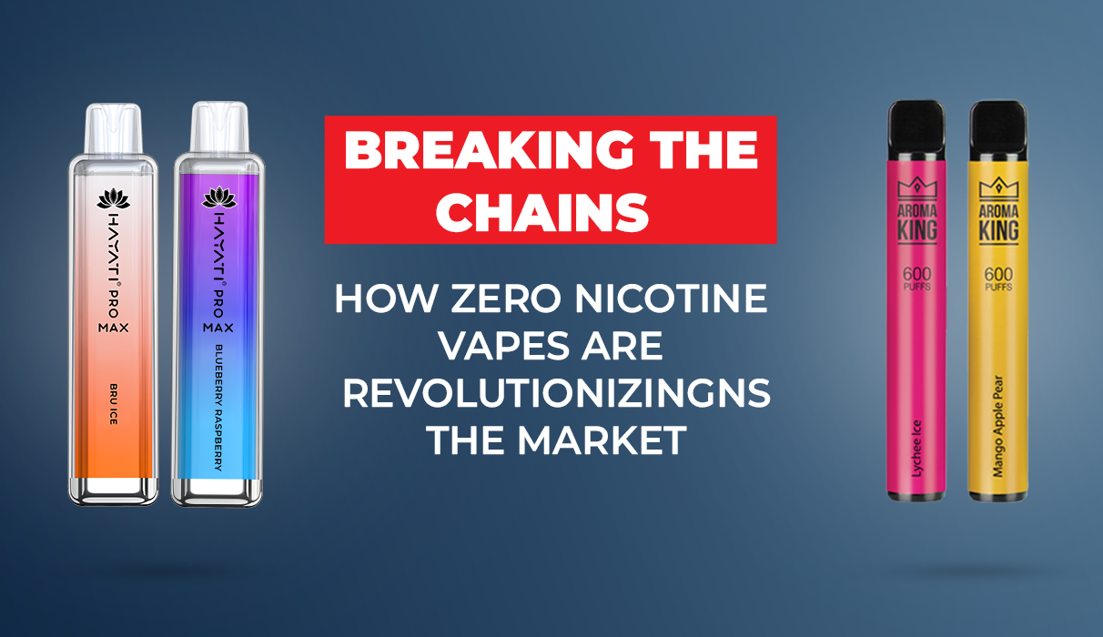 How Zero Nicotine Vapes Are Revolutionizing the Market