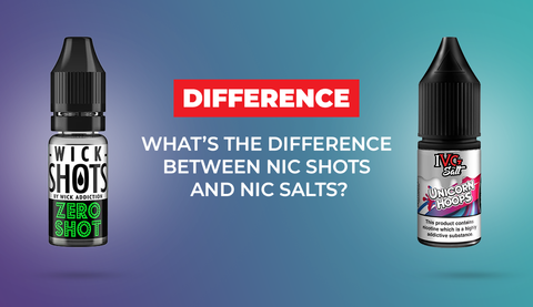 What’s the Difference Between Nic Shots and Nic Salts?