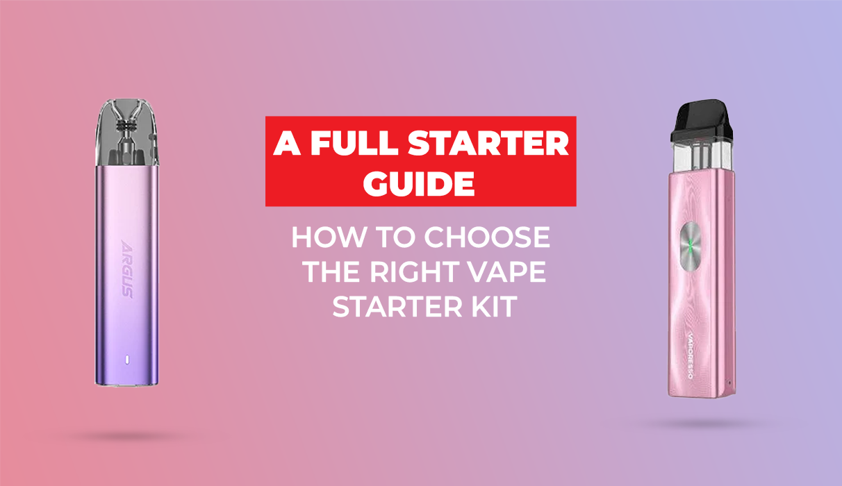 How to Choose the Right vape starter kit full Guide 