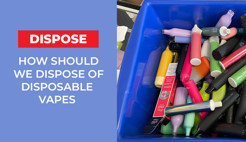 How Should We Dispose of Disposable Vapes