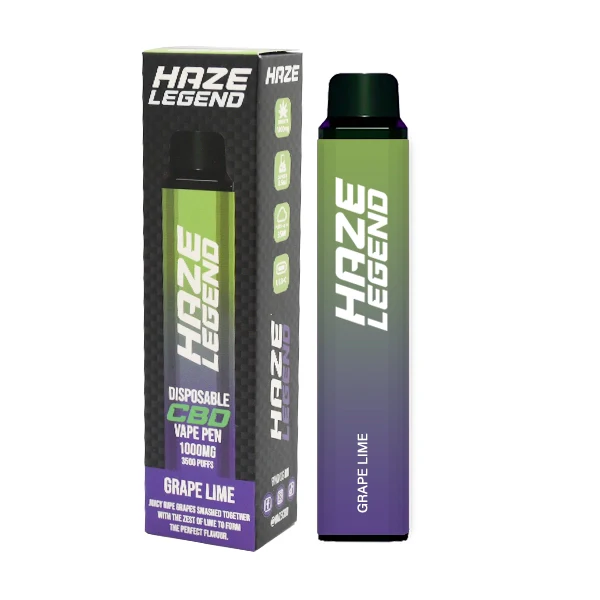 Buy Now Haze Legend  CBD Disposable Vape Device 3500 Puffs