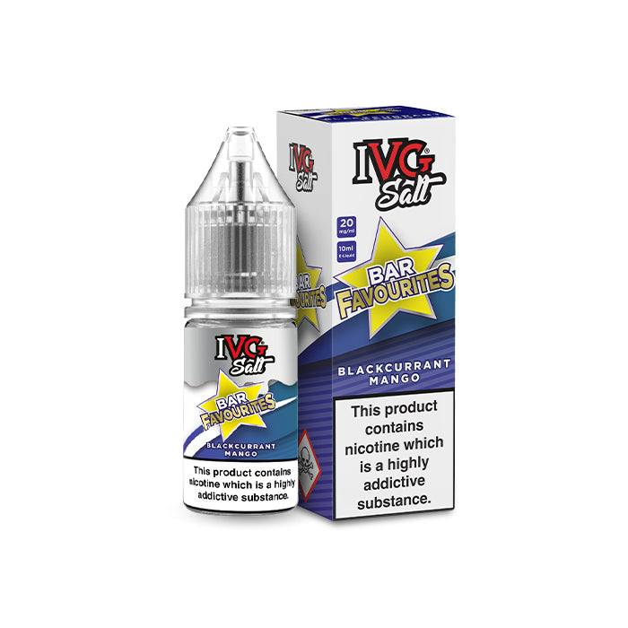 IVG Bar Favourites 10ml Nic Salts (50VG/50PG) 10mg