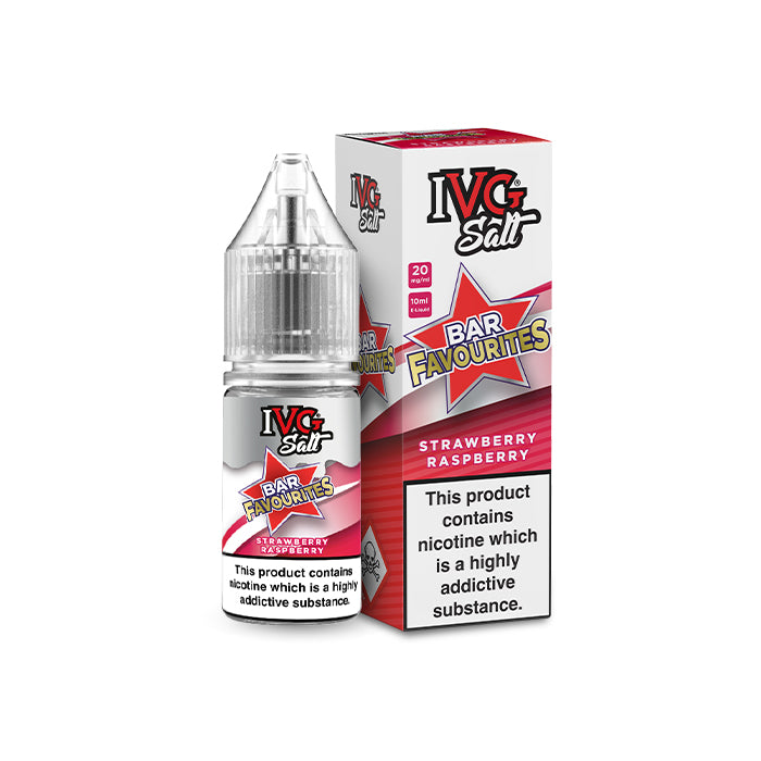 IVG Bar Favourites 10ml Nic Salts (50VG/50PG) 10mg