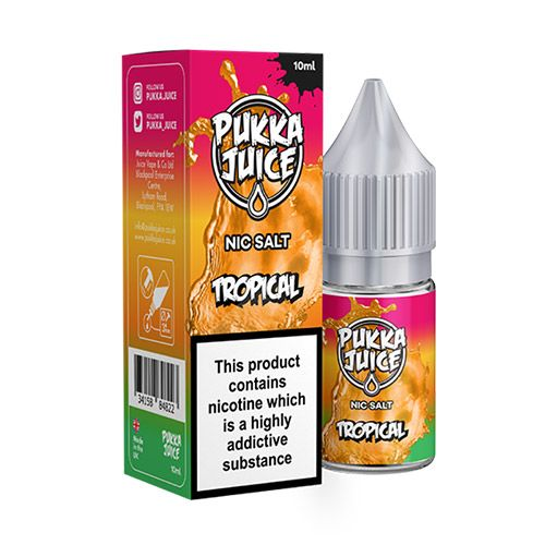 Pukka Juice 10ML Flavoured Nic Salt  20MG (50VG/50PG)