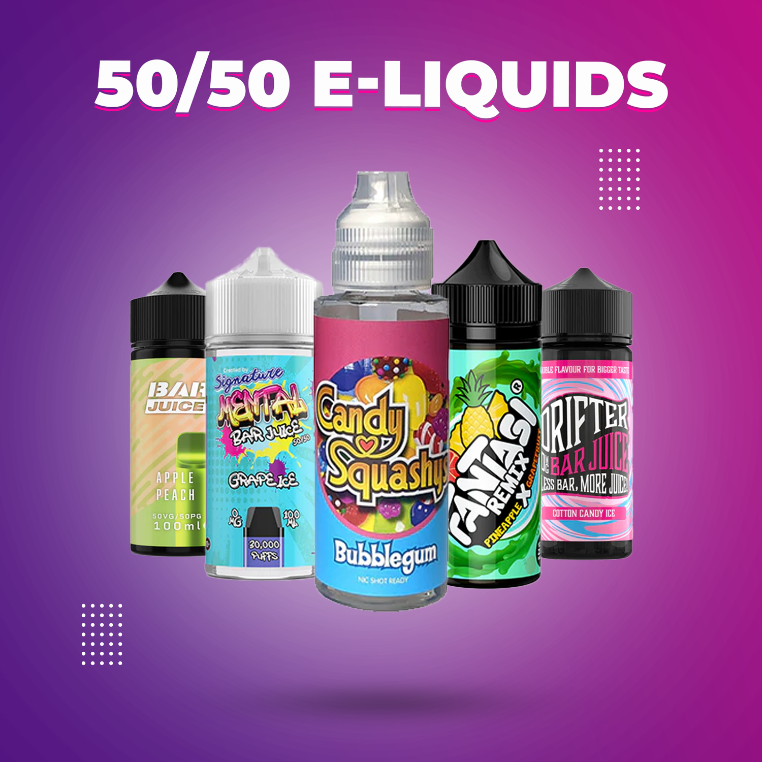 50/50 vape juice