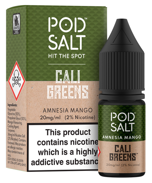 11mg Pod Salt Fusions 10ml Nic Salt (50VG/50PG)