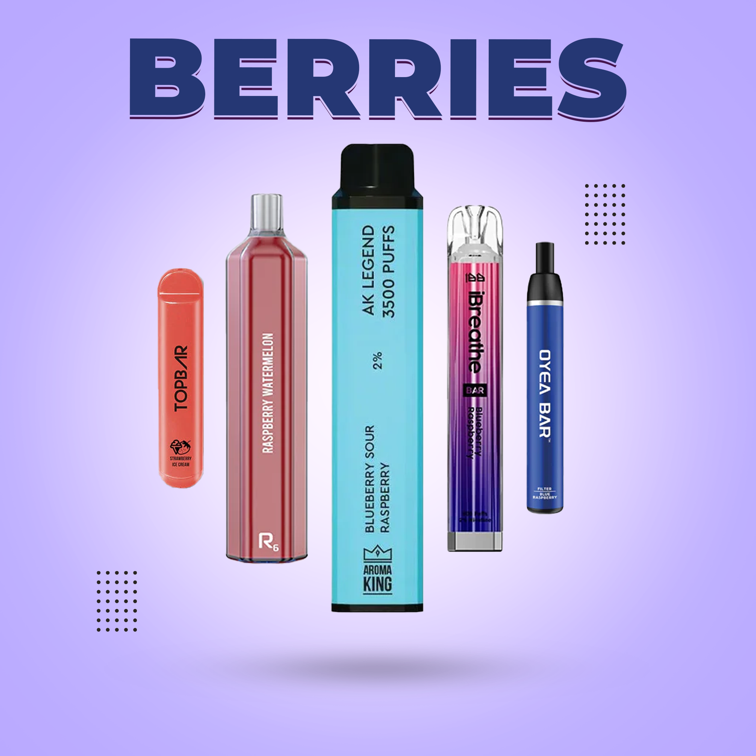 Berries Vape flavour