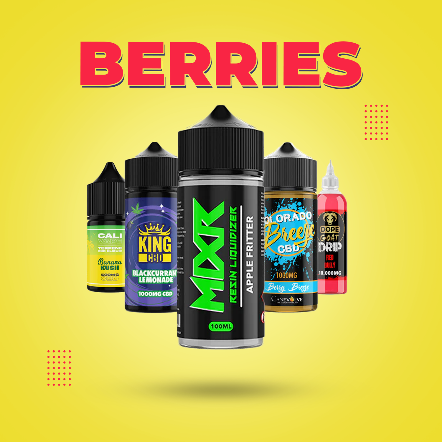 Berry Flavours in CBD Vapes