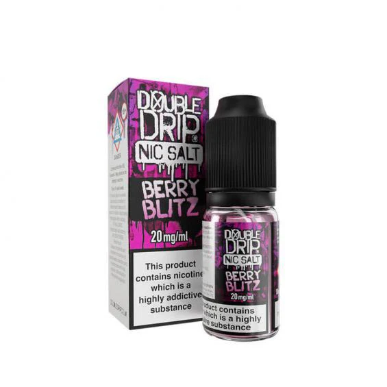 20MG Double Drip 10ML Flavoured Nic Salts E Liquid