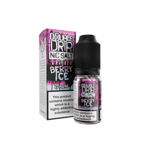 10MG Double Drip 10ML Flavoured Nic Salts E Liquid