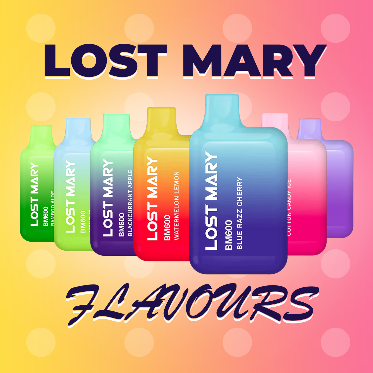 Best Lost Mary flavours Disposable Vapes