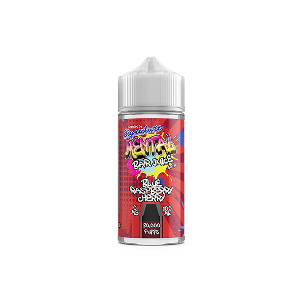 Exclusive Signature Mental Bar Juice 100ml Shortfill   (50PG/50VG)