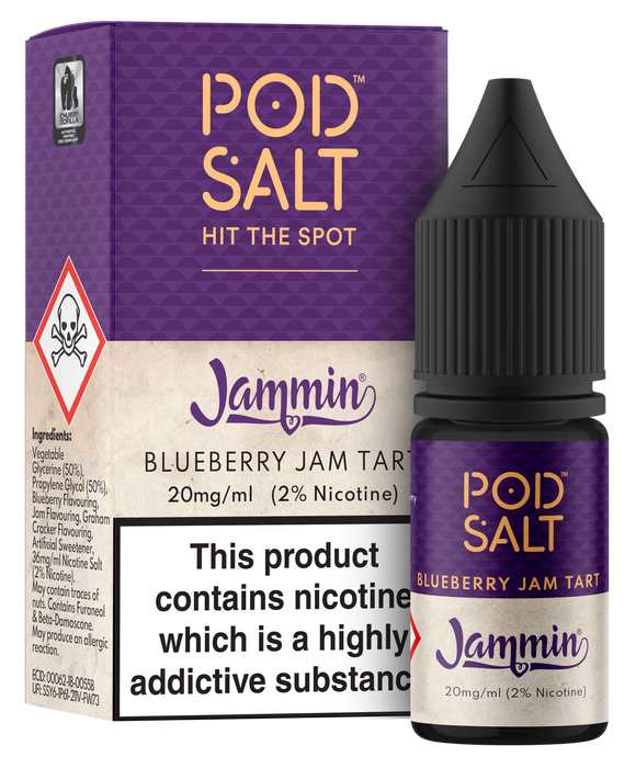 11mg Pod Salt Fusions 10ml Nic Salt (50VG/50PG)