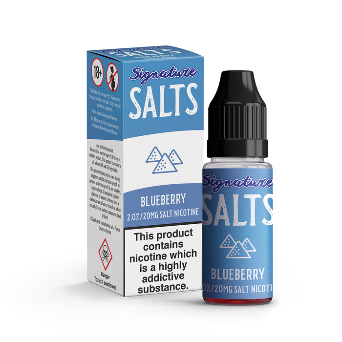 20mg Signature Salts By Signature Vapours 10ml Nic Salt (50VG/50PG) (BUY 1 GET 1 FREE)