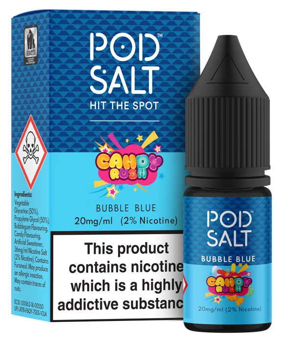 11mg Pod Salt Fusions 10ml Nic Salt (50VG/50PG)