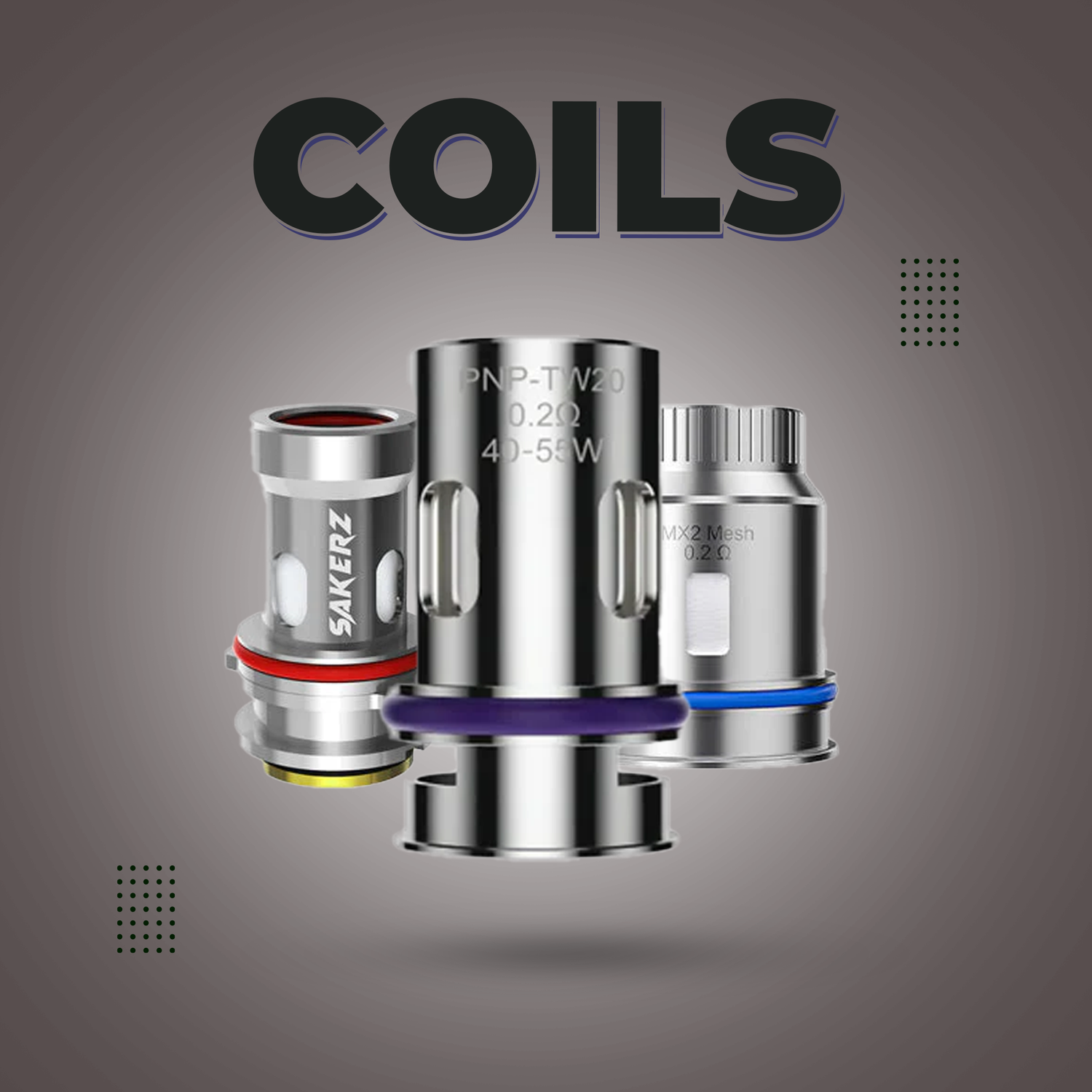 Coils and pods vape plus 