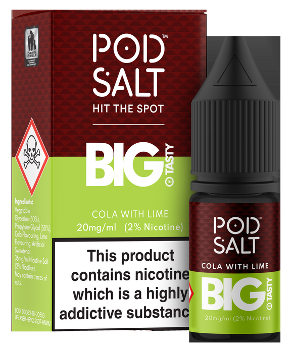 20mg Pod Salt Fusions 10ml Nic Salt (50VG/50PG)