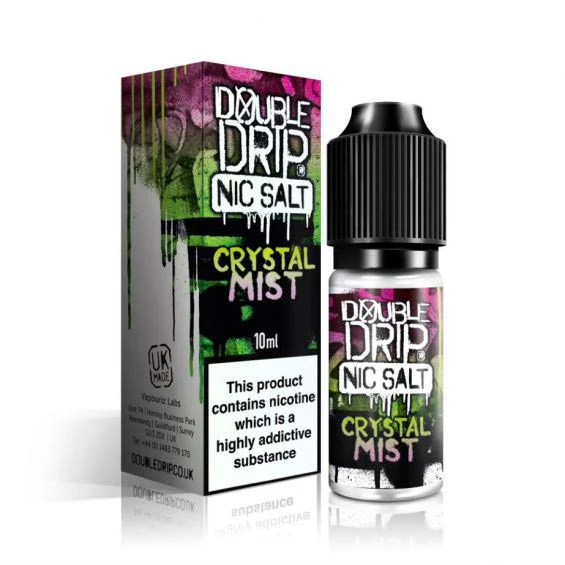 20MG Double Drip 10ML Flavoured Nic Salts E Liquid