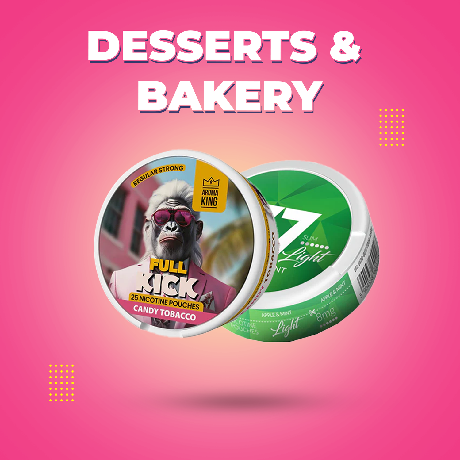 desert and bakery nicotine pouches flavour vapes 