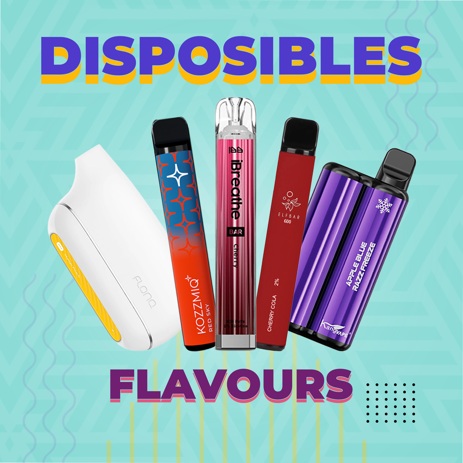 Disposable Bar Vapes Flavors