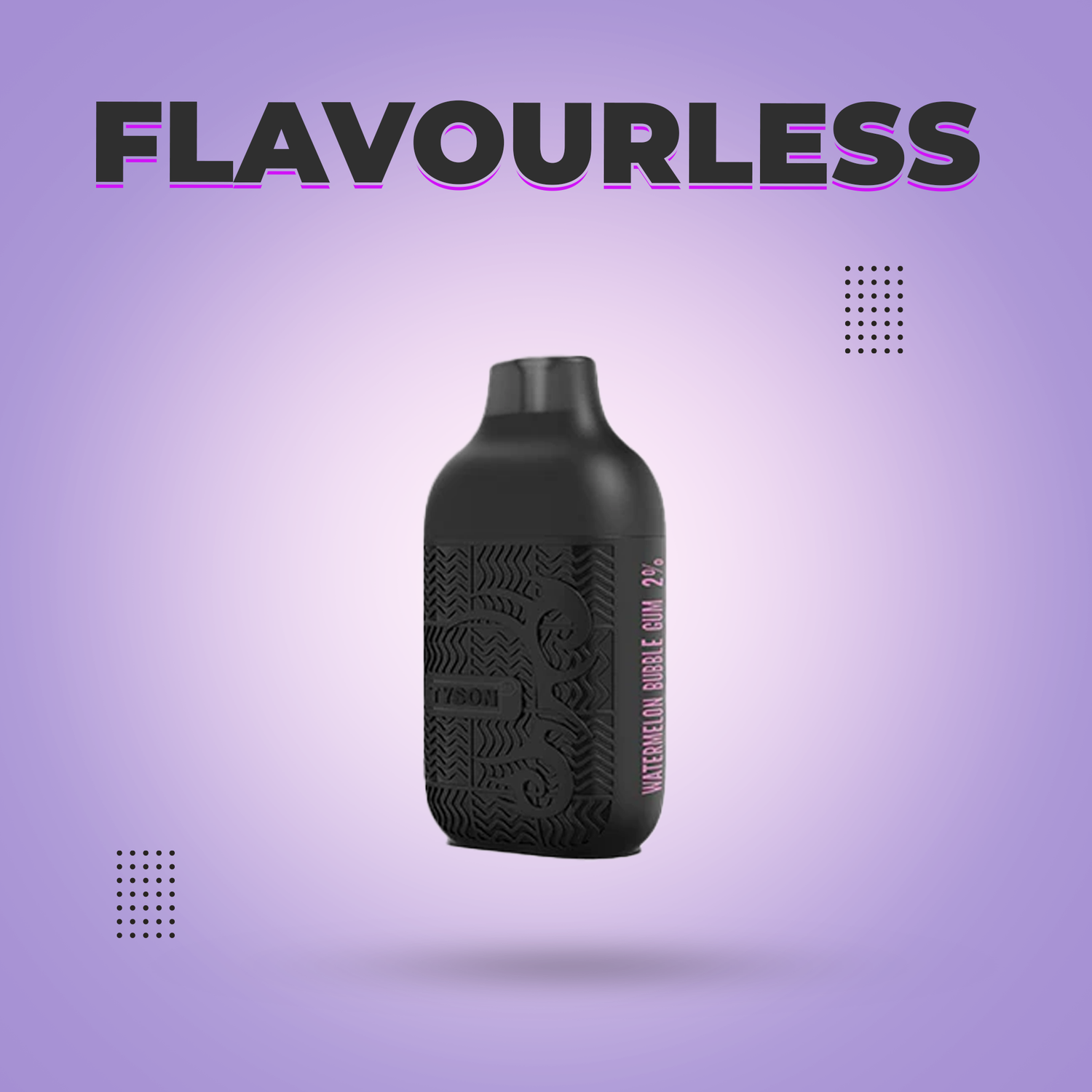 Flavourless  disposable vapes