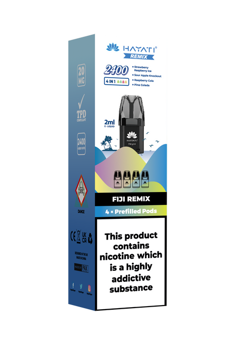 Shop Now Hayati Remix 2400 Replacement Pods 2400 Puffs