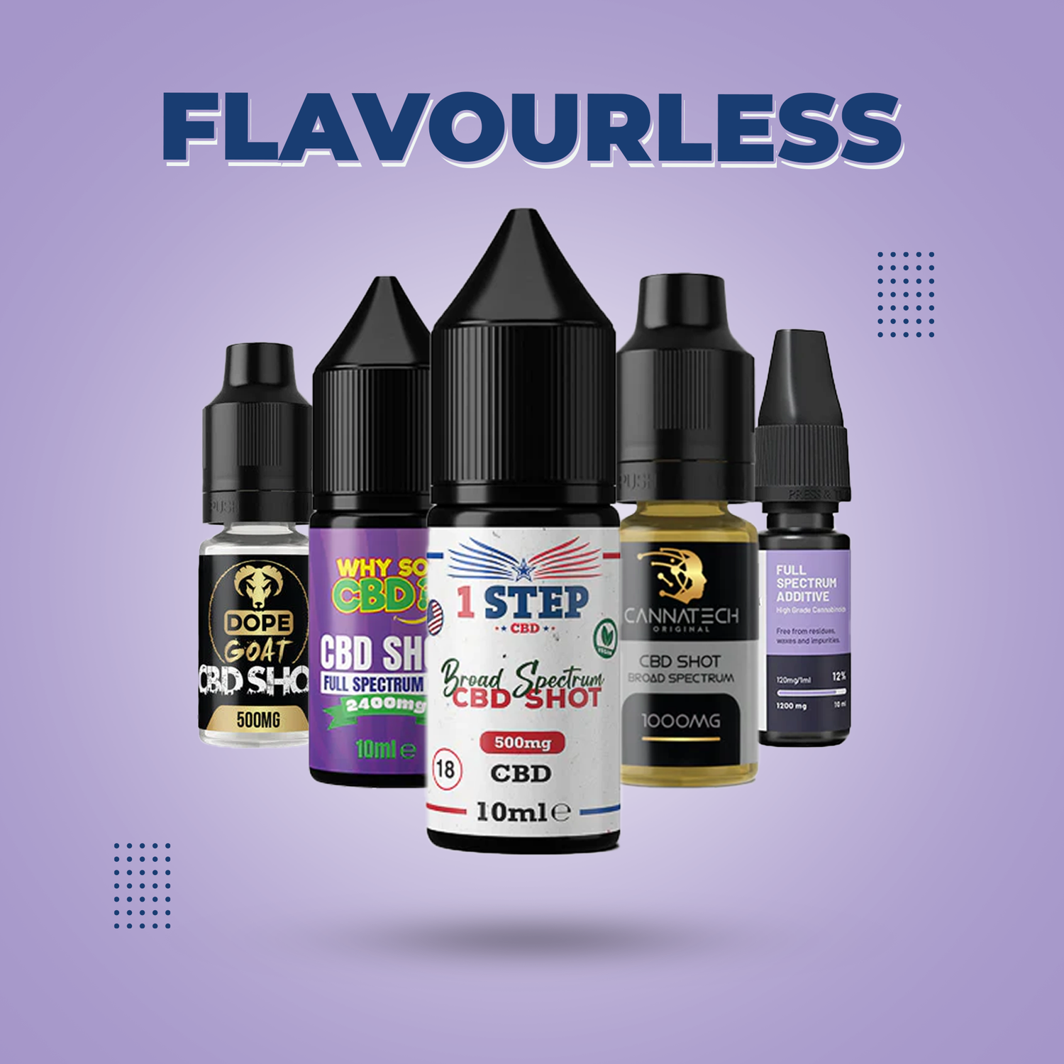 Flavourless CBD vapes