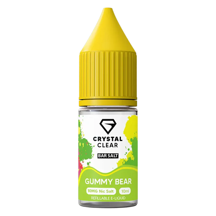 Crystal Clear Bar Salt 10ml 10mg (50VG/50PG)