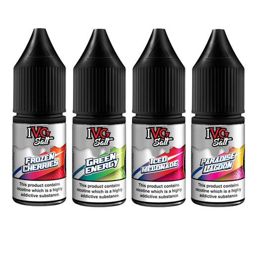 Shop Now  IVG Crushed Range 10ml Nic Salt