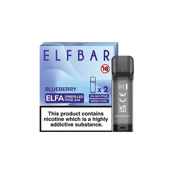 Limited ELF Bar ELFA  Replacement Prefilled Pods 2ml