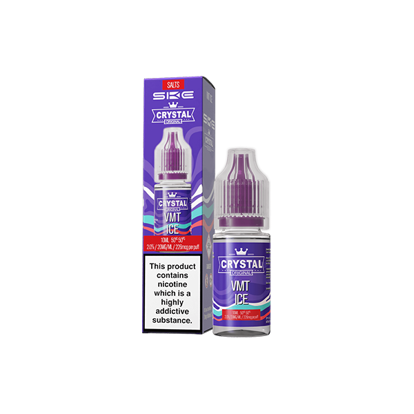 SKE Crystal Original 10ml Nic Salts (50VG/50PG)20mg 