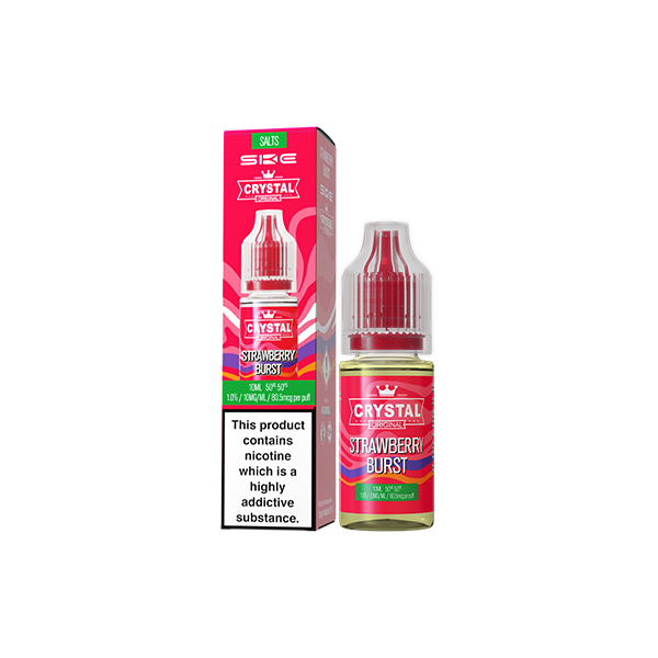 SKE Crystal Original 10ml Nic Salts (50VG/50PG)20mg 