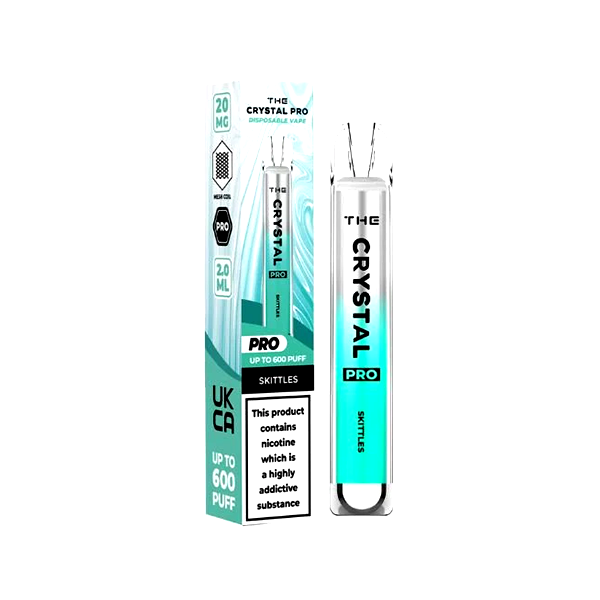 Buy Now The Crystal Pro Disposable Vape Device 600 Puffs