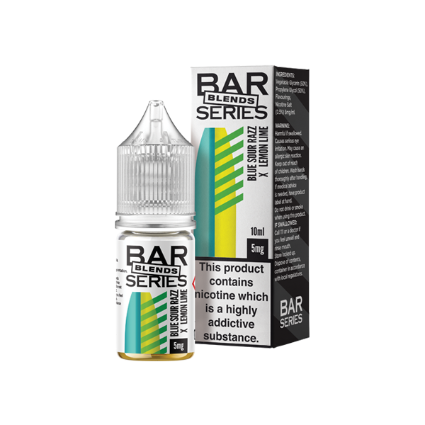 Bar Series Blends 10ml Nic Salts (50VG/50PG) 5mg