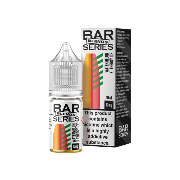 Bar Series Blends 10ml Nic Salts10mg (50VG/50PG)