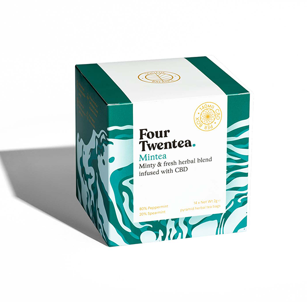 Buy Now Four Twentea Mint  CBD Tea - Mintea