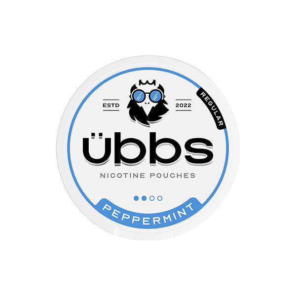 Best Übbs Peppermint Regular Strength Nicotine Pouches - 20 Pouches 6mg