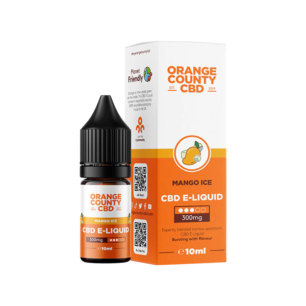 Buy Now Orange County CBD  Broad Spectrum CBD E-liquid 10ml