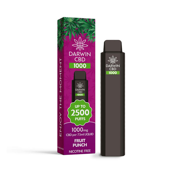 Discount Darwin CBD 1000 Disposable Vape Device 2500 Puffs