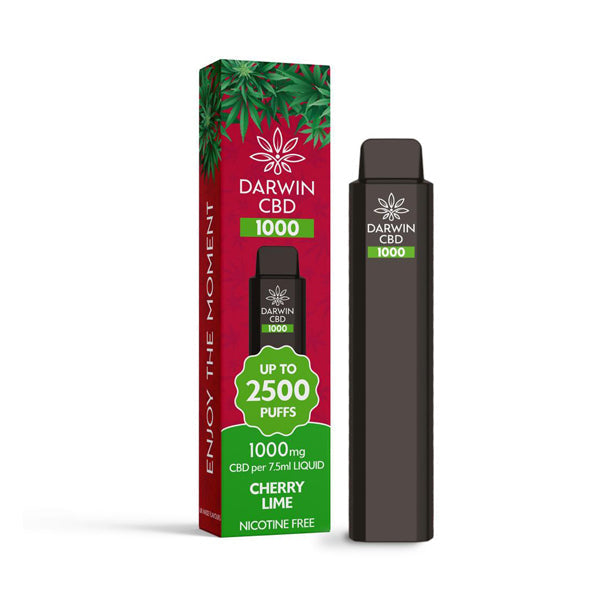 Buy Now Darwin CBD 1000 Disposable Vape Device 2500 Puffs