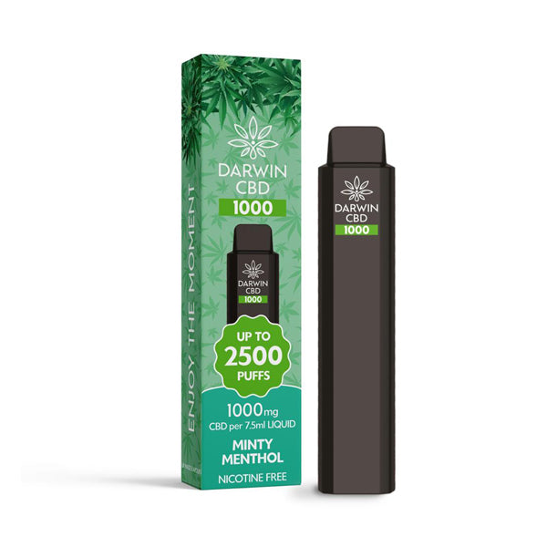 Sale Darwin CBD 1000 Disposable Vape Device 2500 Puffs