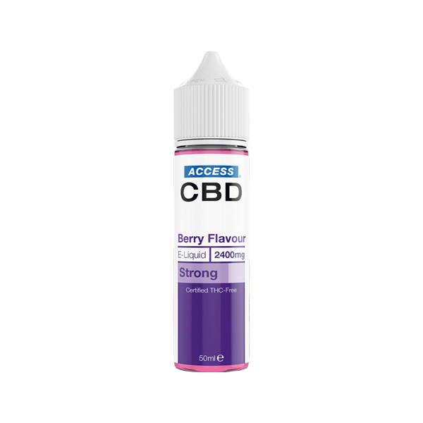 Shop Now Access CBD  CBD E-liquid 50ml (60PG/40VG)