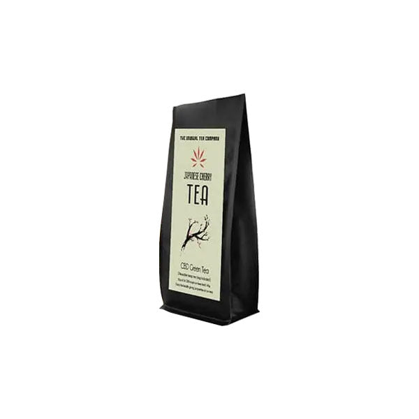 Exclusive The Unusual Tea Company 3% CBD Hemp Tea - Japanese Cherry 40g