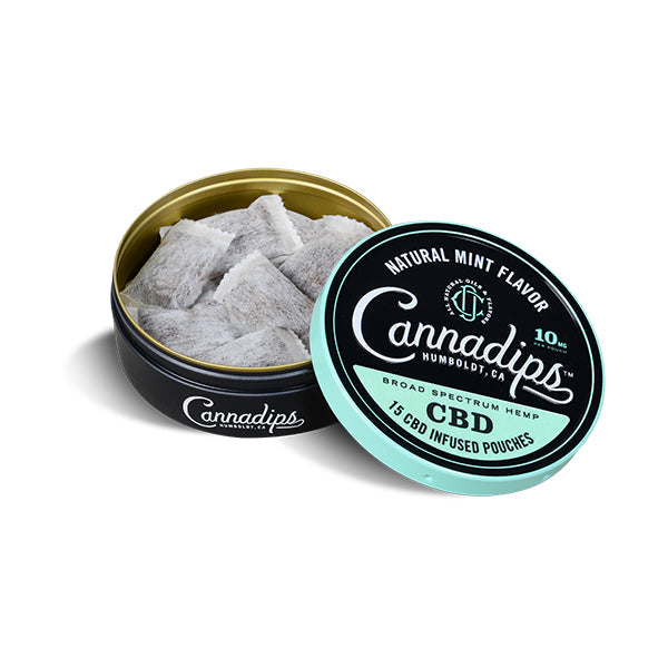 Sale Cannadips  CBD Snus Pouches - Natural Mint