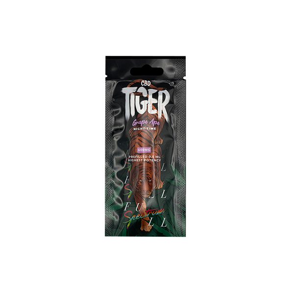 Limited Tiger Vapes  Full-Spectrum CBD Disposable Vape Device