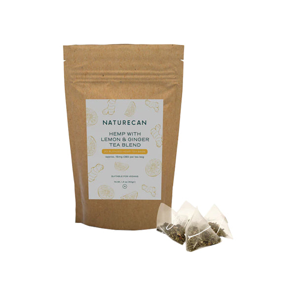 Offer Naturecan  CBD Hemp Tea - 20 Bags