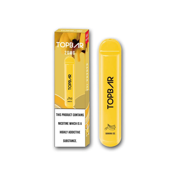 Exclusive Top Bar Disposable Vape Pod 600 Puffs