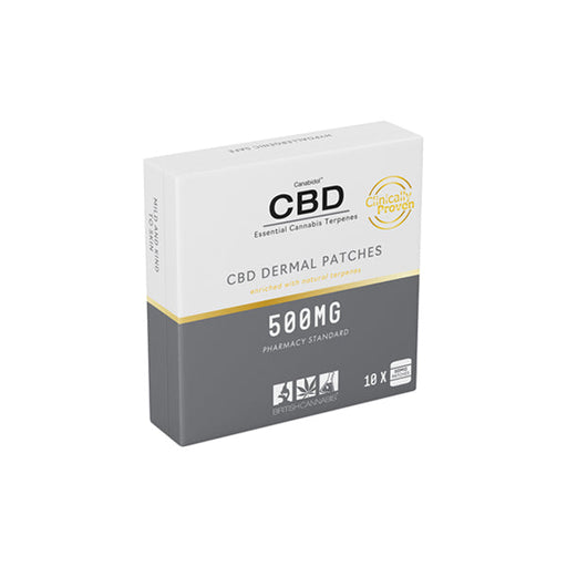 Sale CBD by British Cannabis  CBD Dermal CBD Patches - 10 Patches