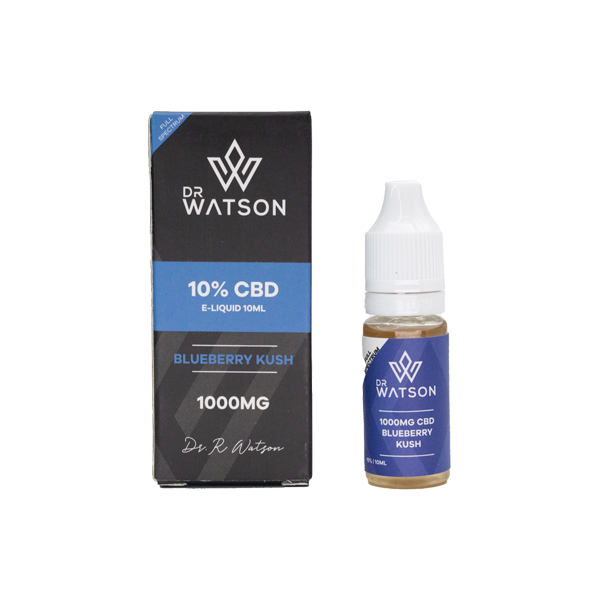 Limited Dr Watson  Full Spectrum CBD E-liquid 10ml (BUY 1 GET 1 FREE)