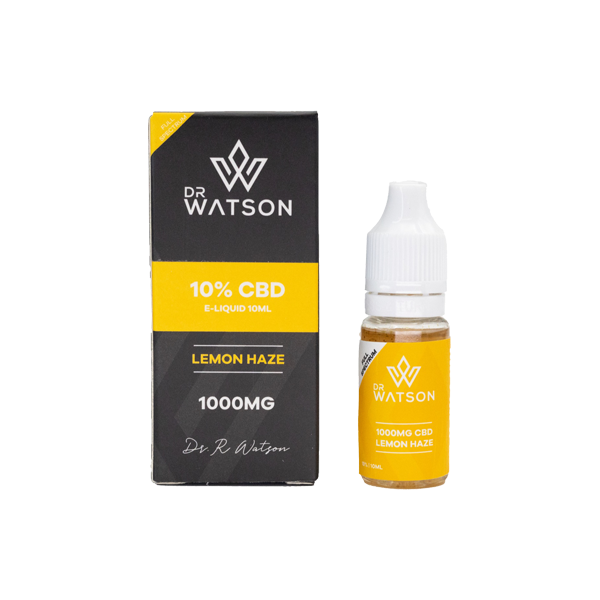 Discount Dr Watson  Full Spectrum CBD E-liquid 10ml (BUY 1 GET 1 FREE)